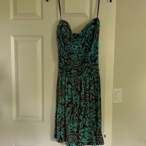 Strapless dress Milly size small.
